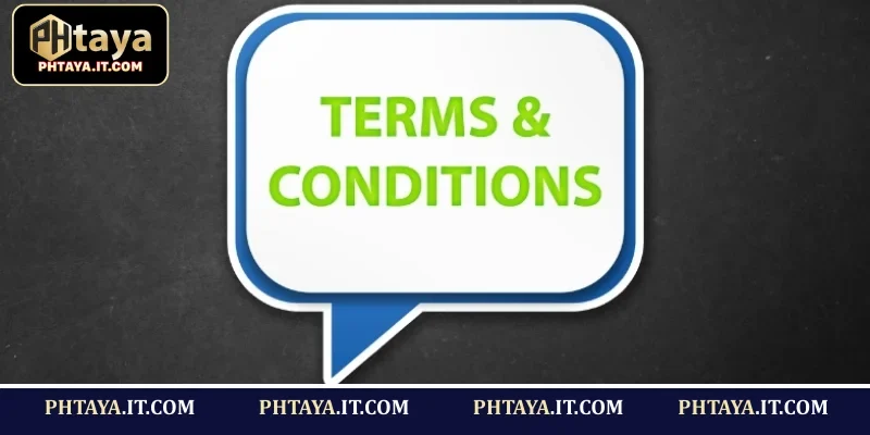 PHTAYA terms and conditions for safeguarding your login data