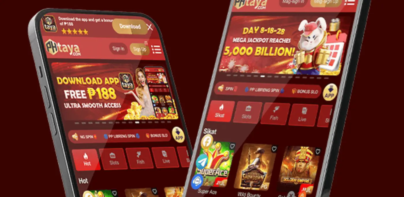 PHTaya App mobile download Philippines – online casino and sports betting app for Android and iOS